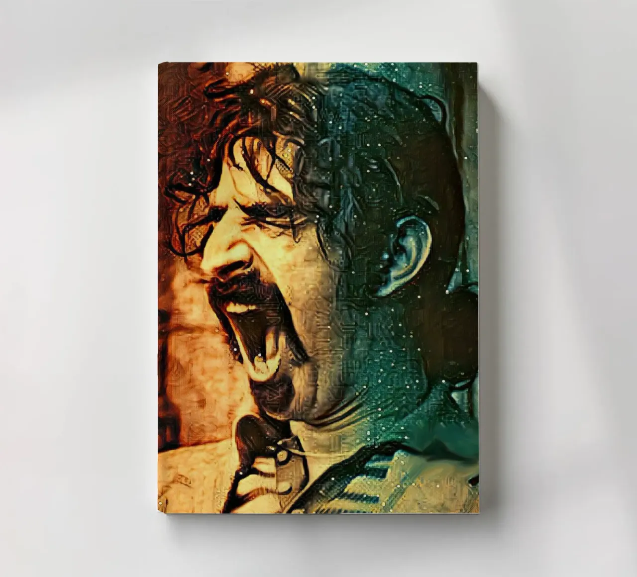 Frank Zappa notebook by Lembayung art
