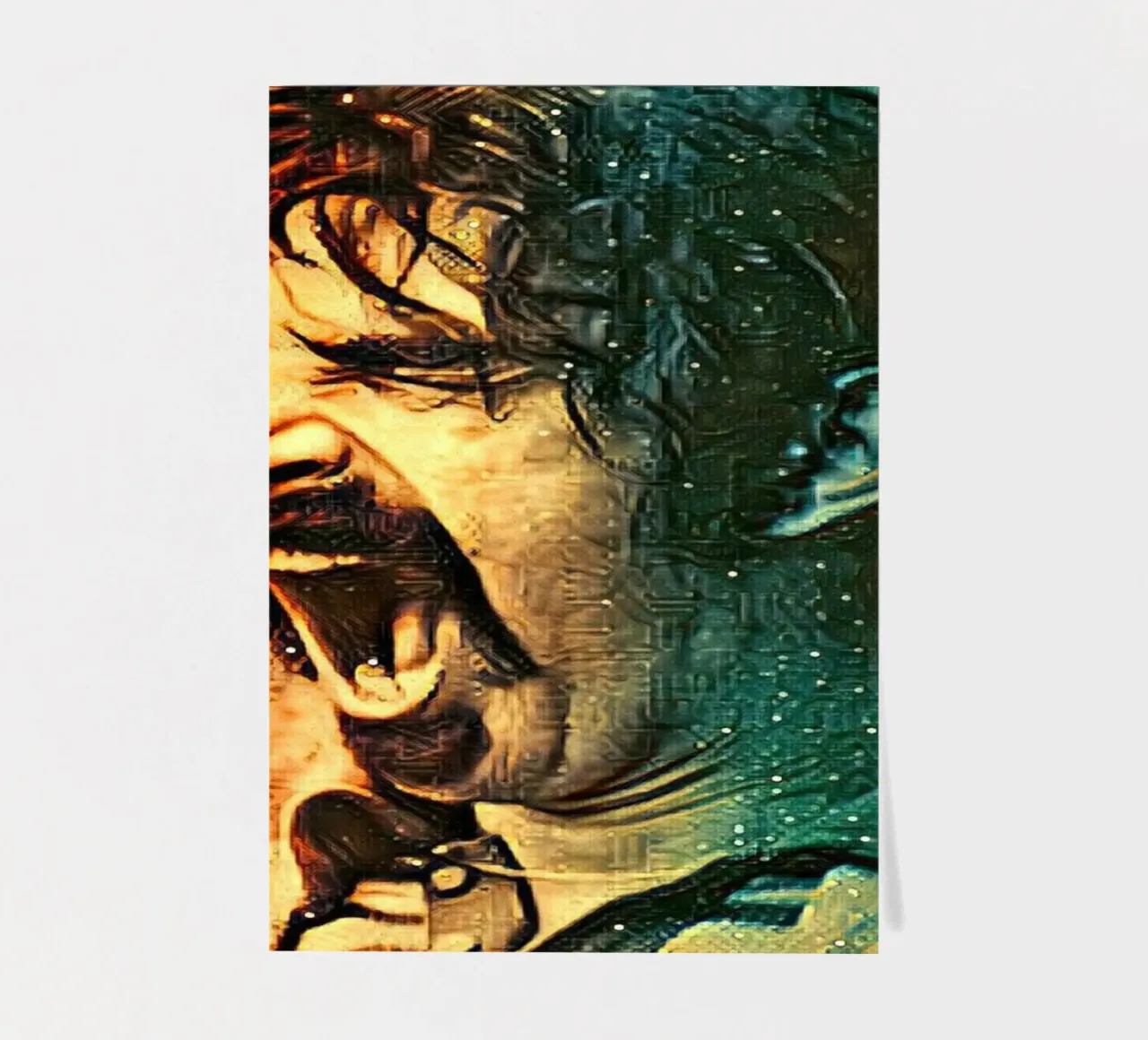 Frank Zappa Stickerbogen von Lembayung art