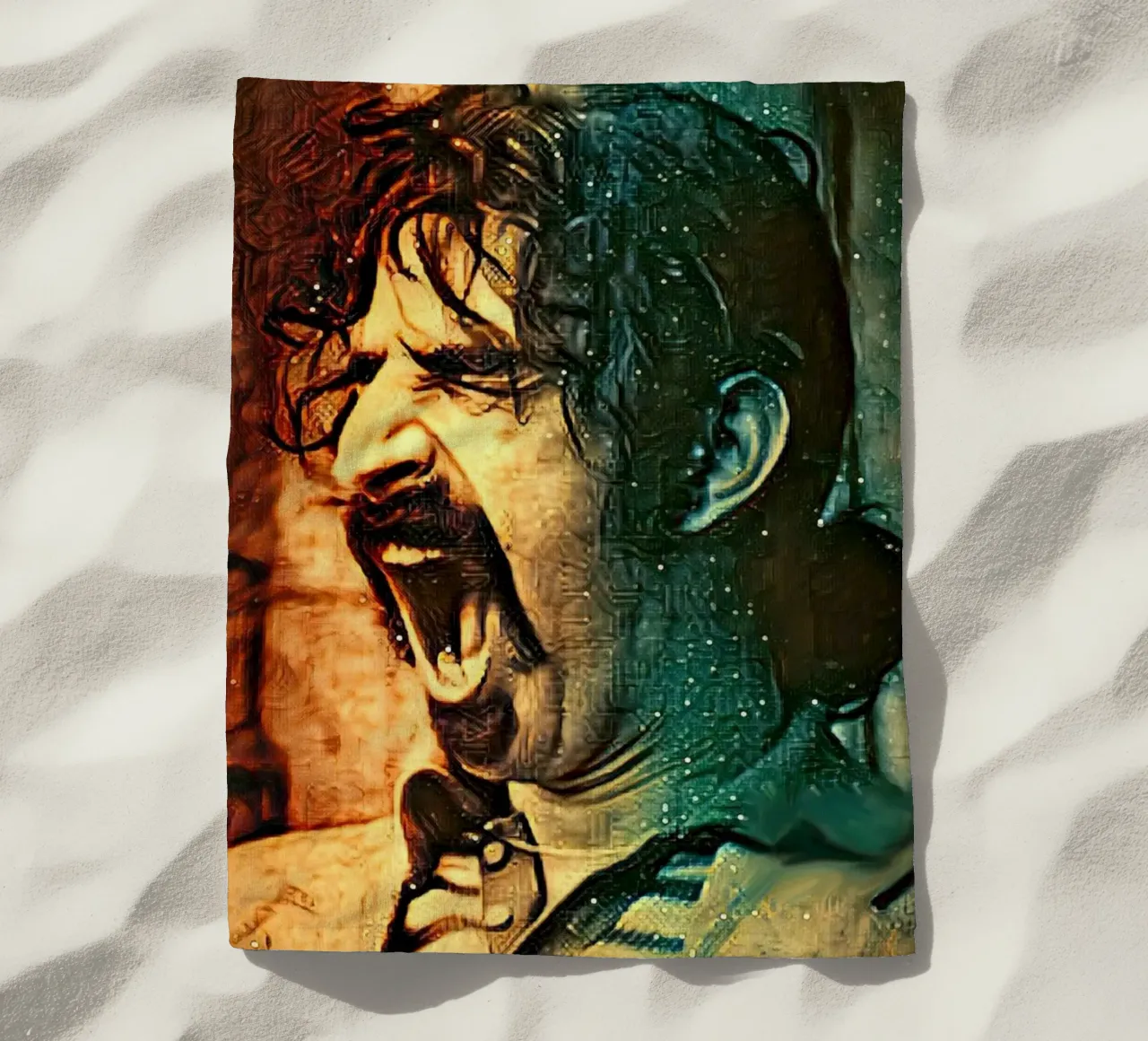 Frank Zappa telo mare da Lembayung art
