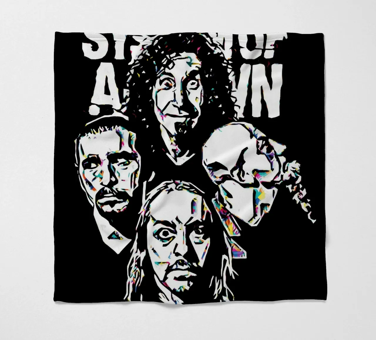 System Of A Down 1 Arte coperta in pile da music soul