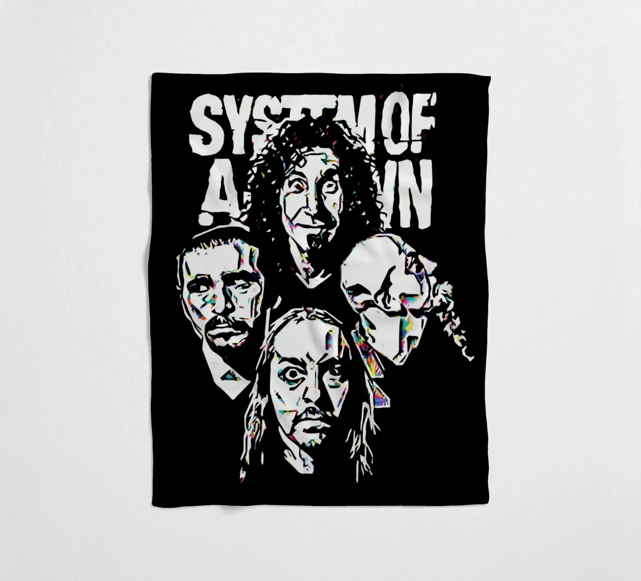 System Of A Down 1 Arte coperta in pile da music soul