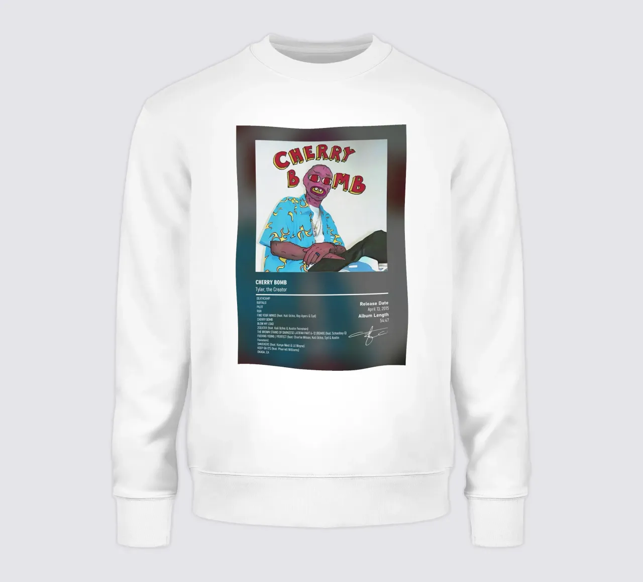 Cherry Bomb By Tyler, the Creator felpa da DGUnder