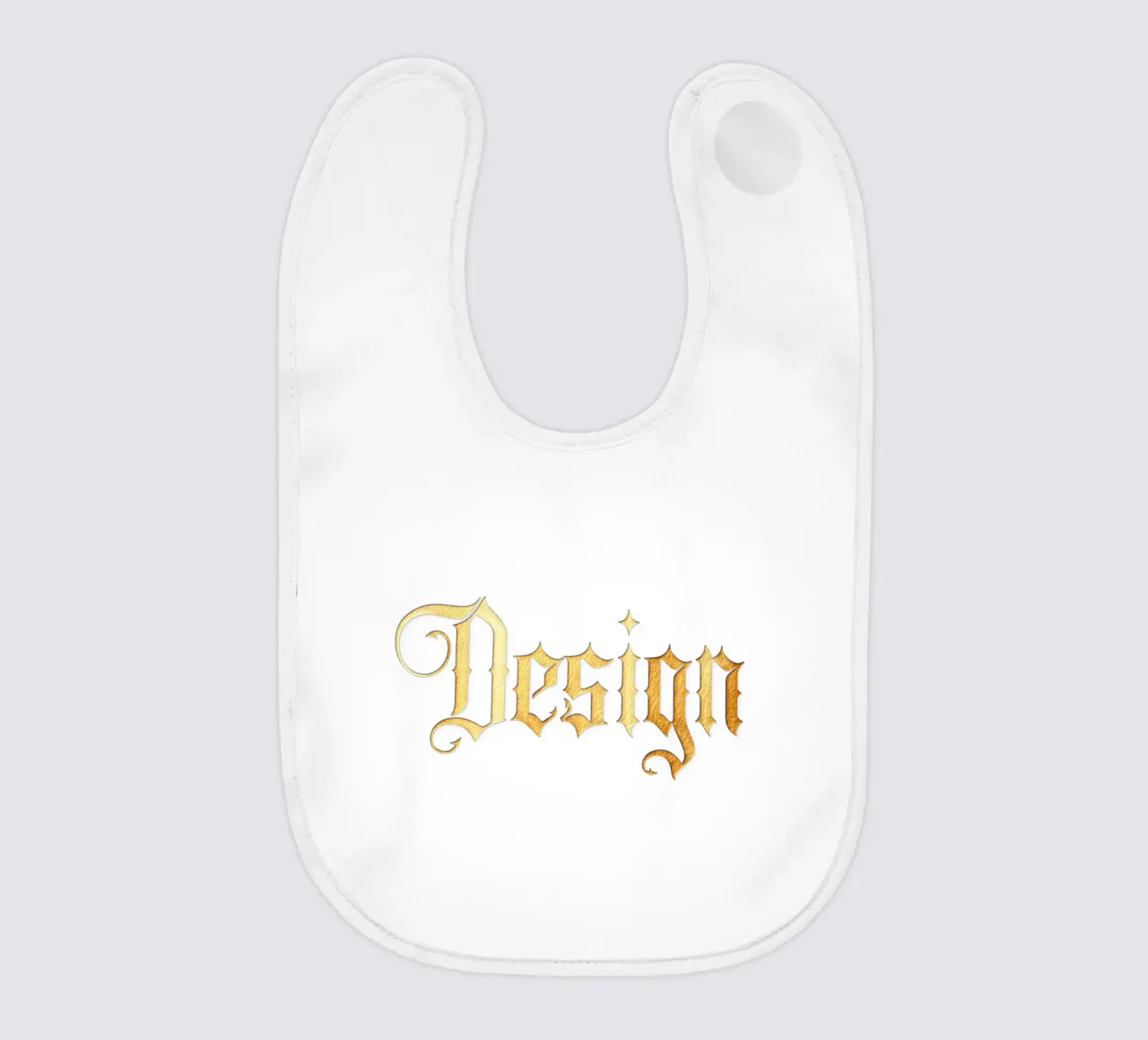 Design Text Typographic Style Trending Now baby bib by Urban Life