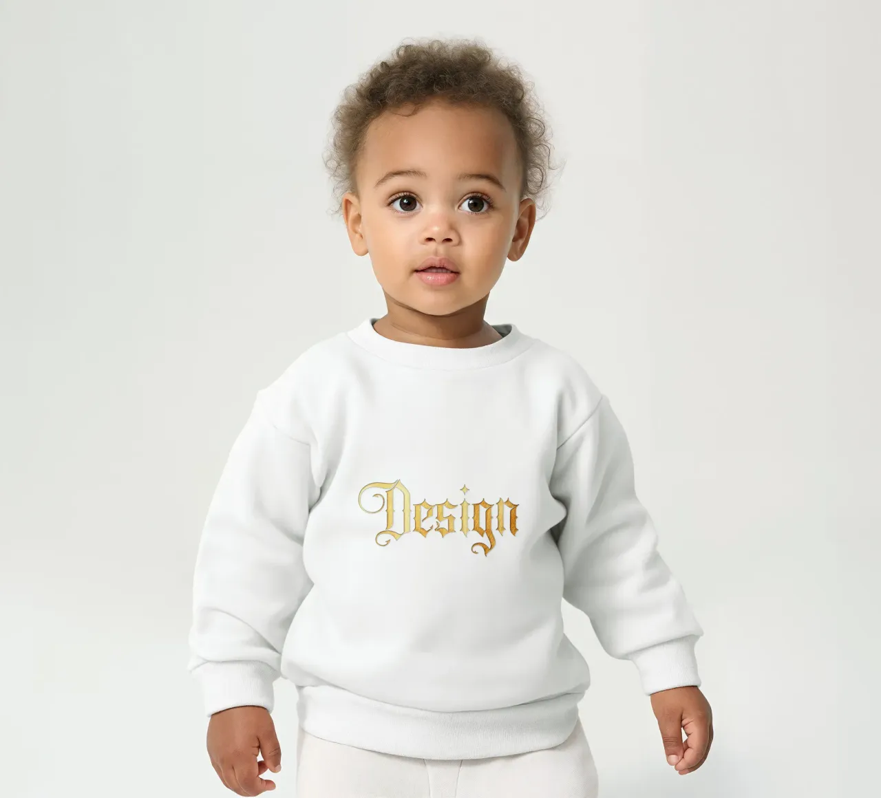 Testo di design Stile tipografico di tendenza felpa neonato da Urban Life