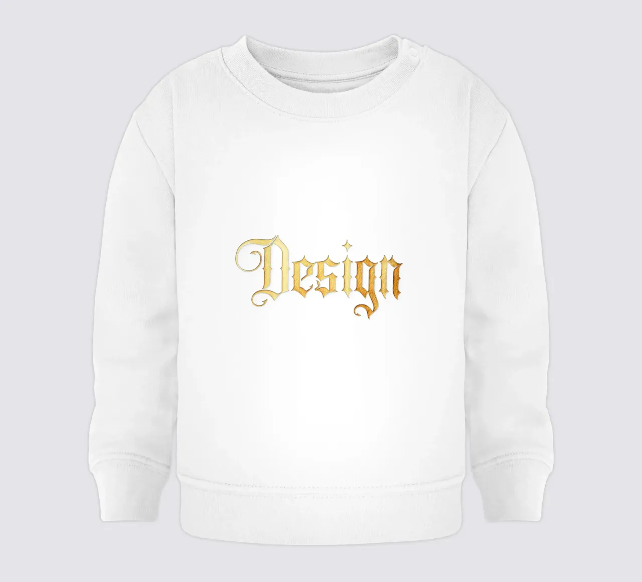 Testo di design Stile tipografico di tendenza felpa neonato da Urban Life