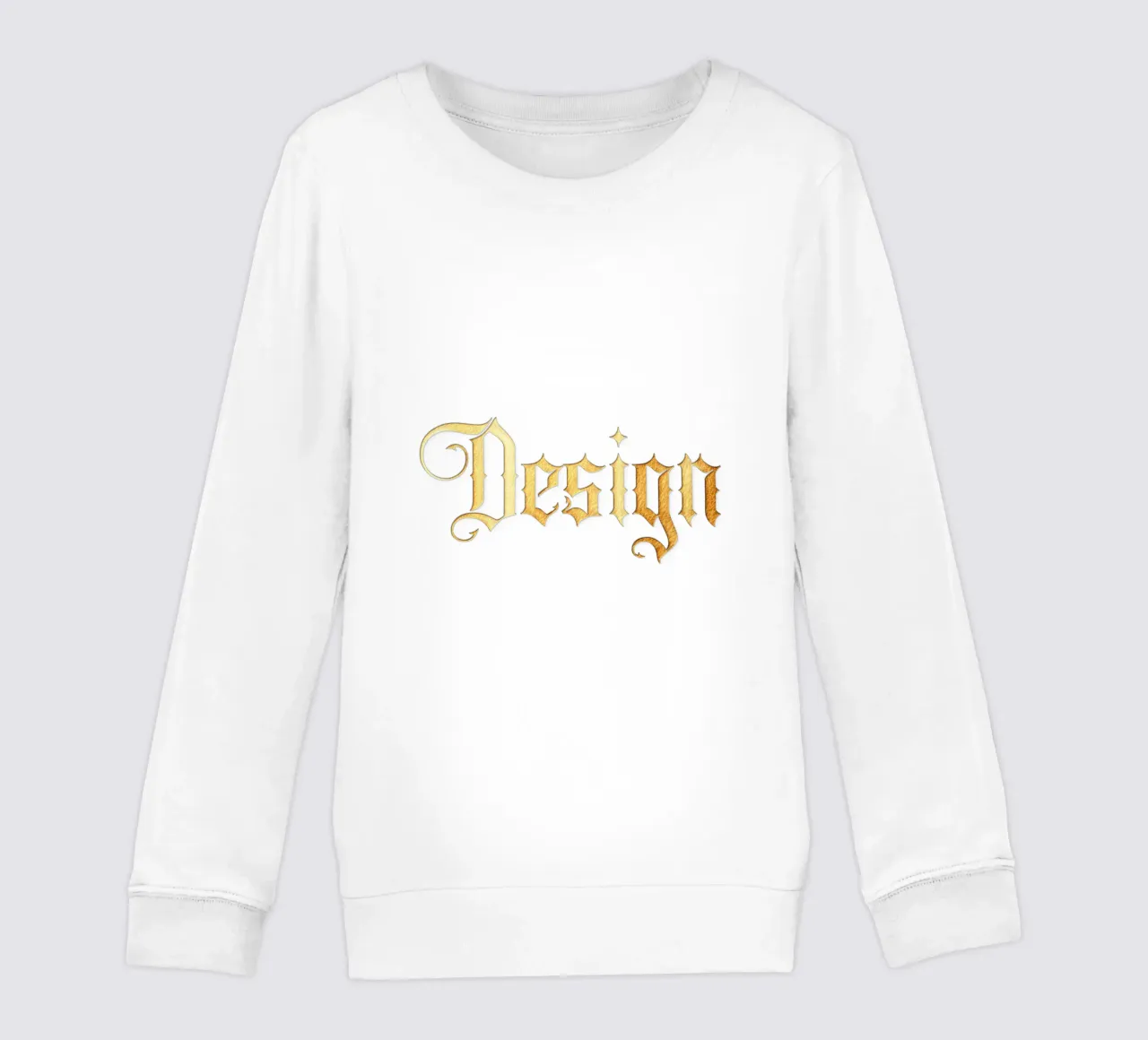 Testo di design Stile tipografico di tendenza felpa bambino da Urban Life