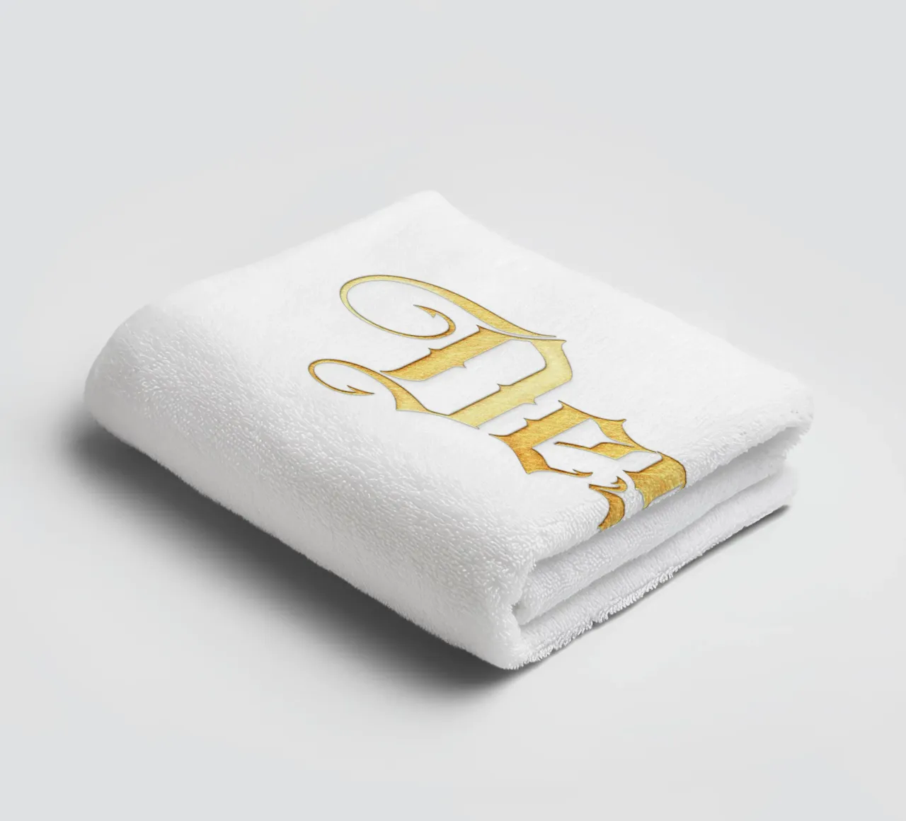 Design Text Typographic Style Trending Now towel by Urban Life