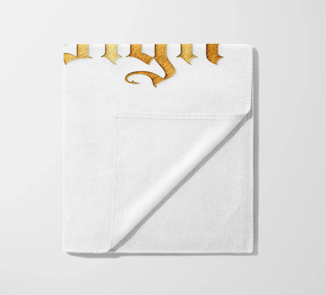 Design Text Typographic Style Trending Now beach towel by Urban Life