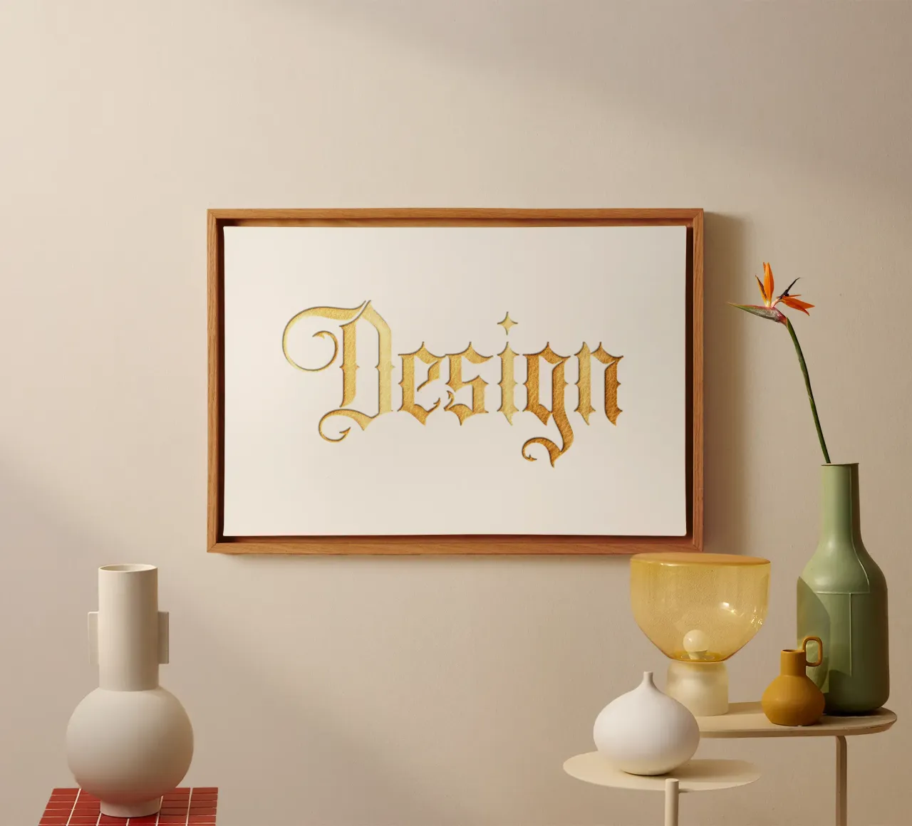Design Text Typographic Style Trending Now canvas by Urban Life