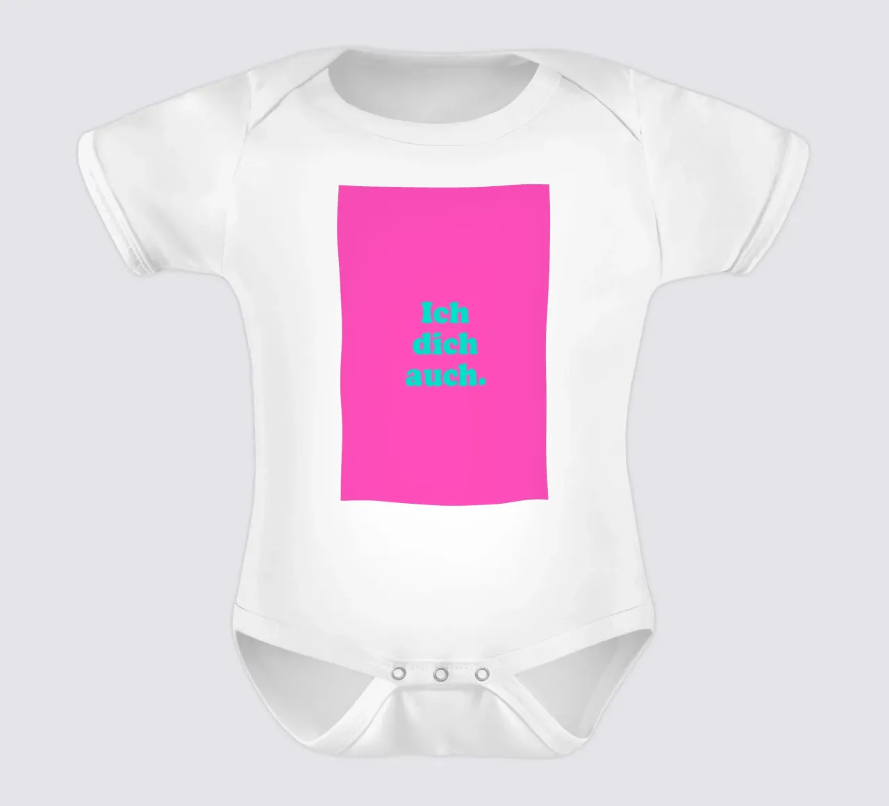 Pop Liebe Pur body neonato maniche corte da QuooodZ by MooodzArt