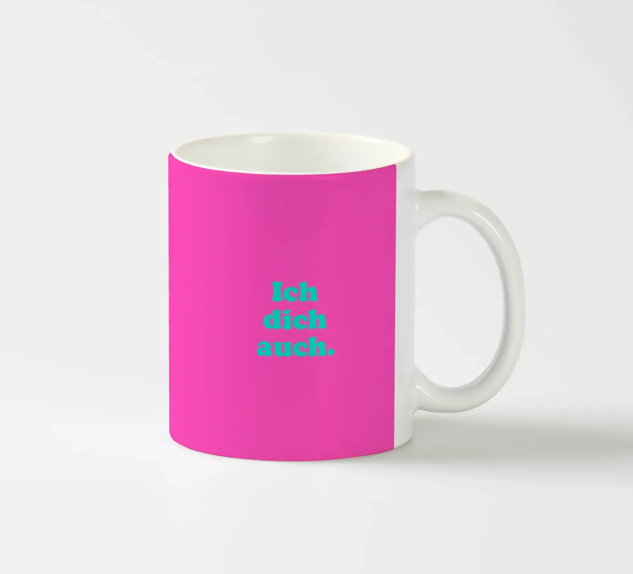 Pop Liebe Pur tazza in ceramica da QuooodZ by MooodzArt