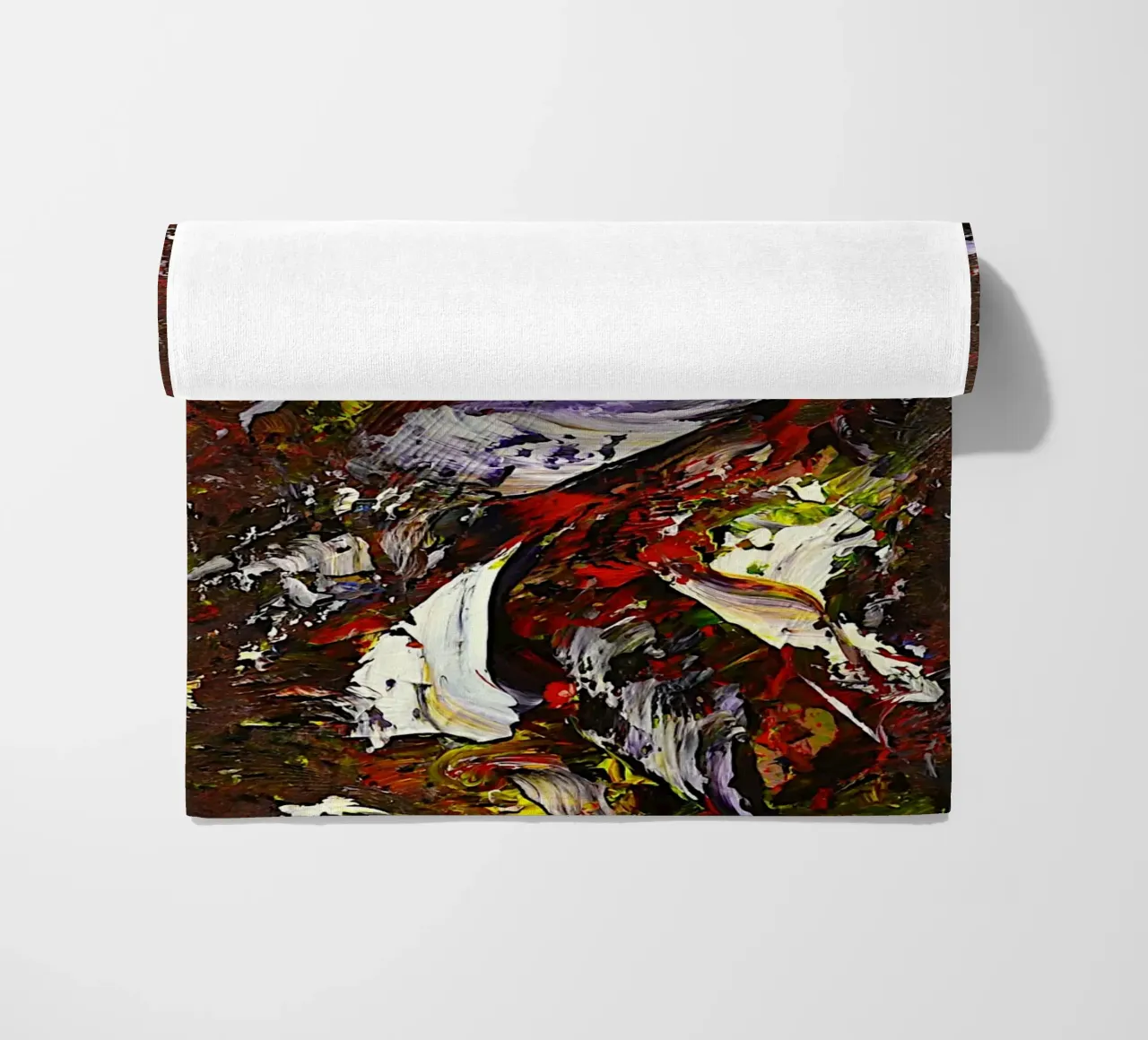 NOTTE ILLUMINATA telo mare da Thierry Vobmann Abstract painting