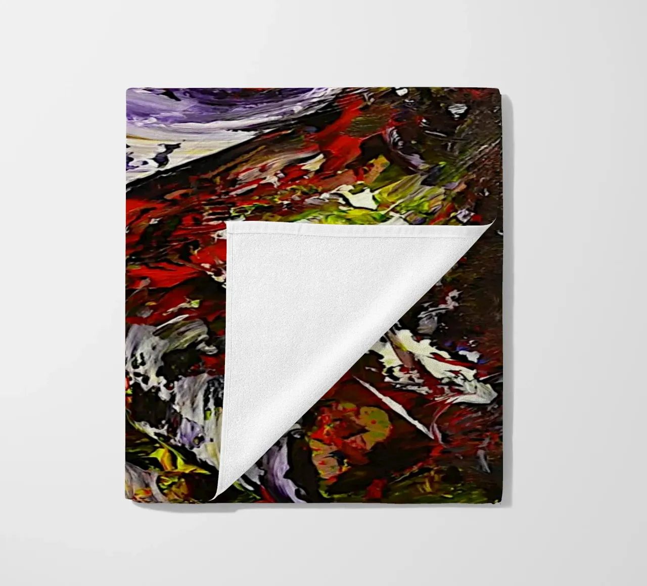 NOTTE ILLUMINATA telo mare da Thierry Vobmann Abstract painting