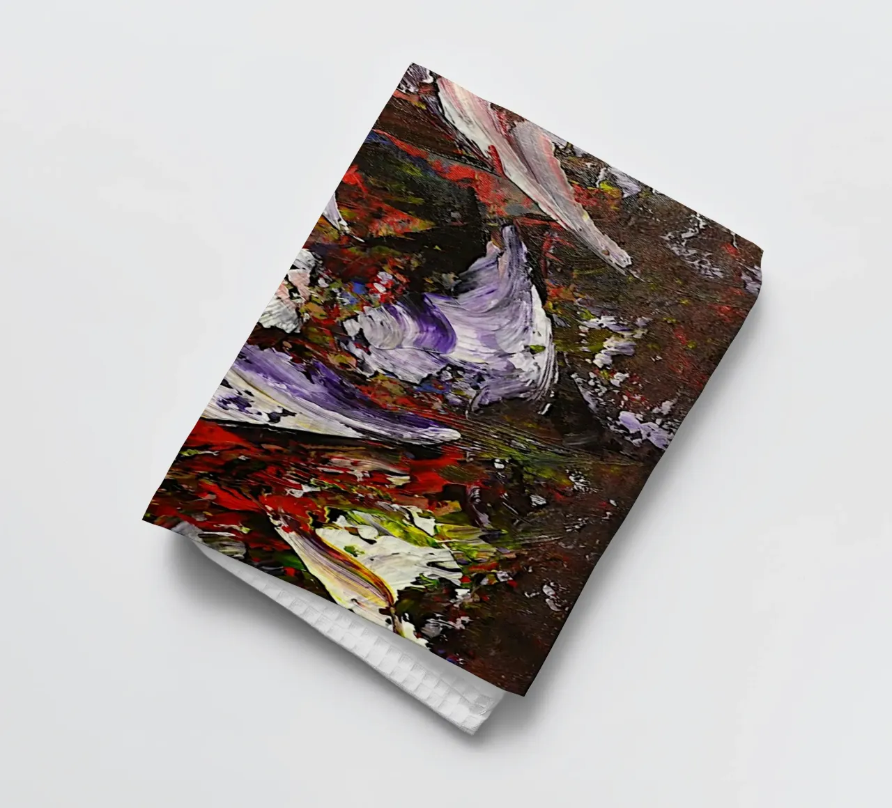 NOTTE ILLUMINATA canovaccio da cucina da Thierry Vobmann Abstract painting