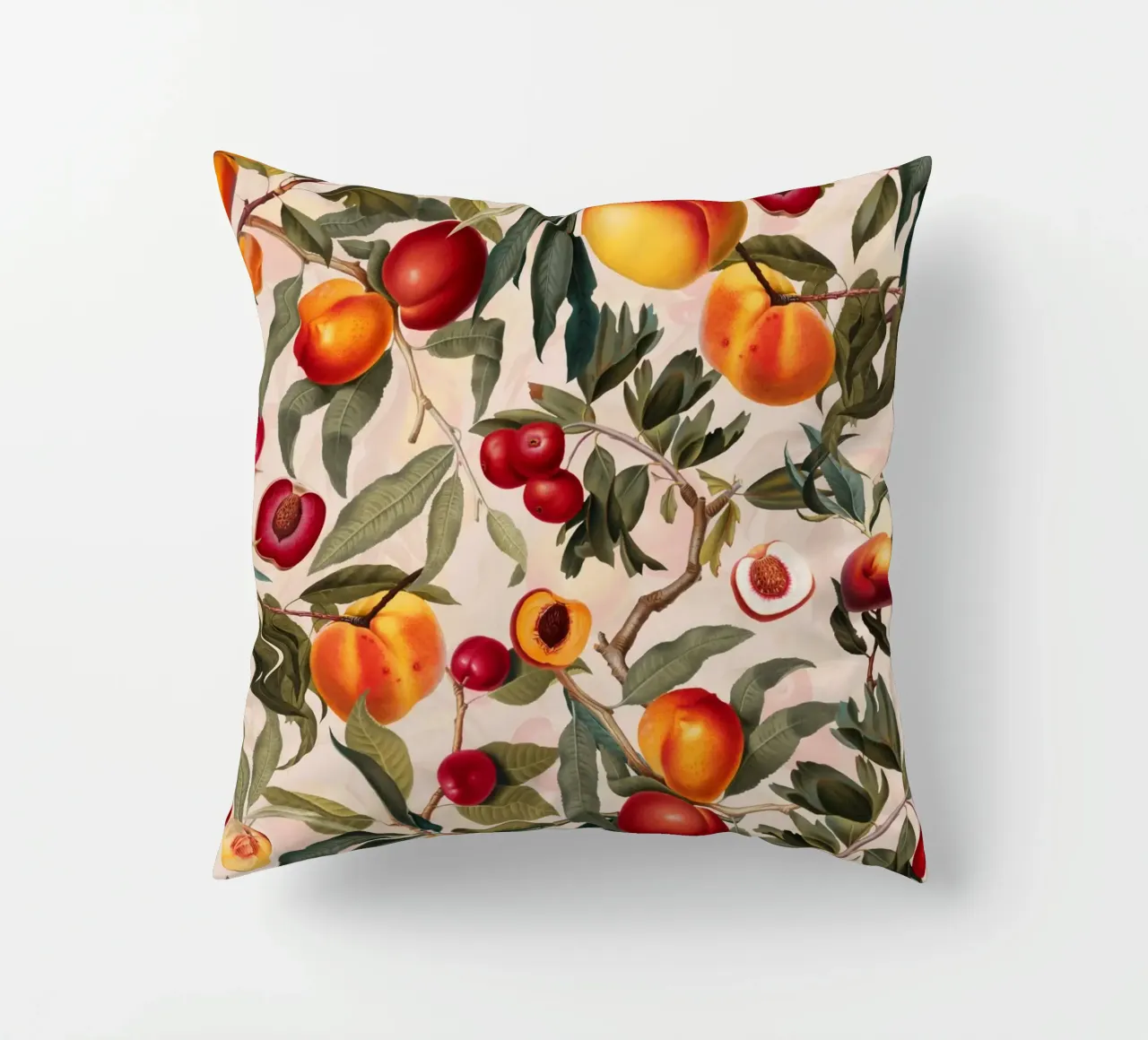 Vintage Fruit Pattern XXIII cuscino da burcukorkmazyurek