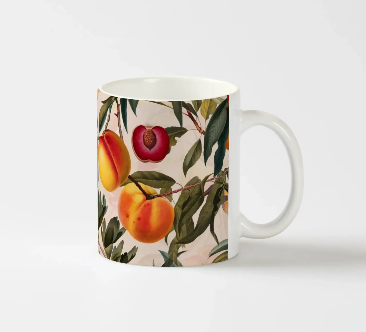 Vintage Fruit Pattern XXIII tazza in ceramica da burcukorkmazyurek