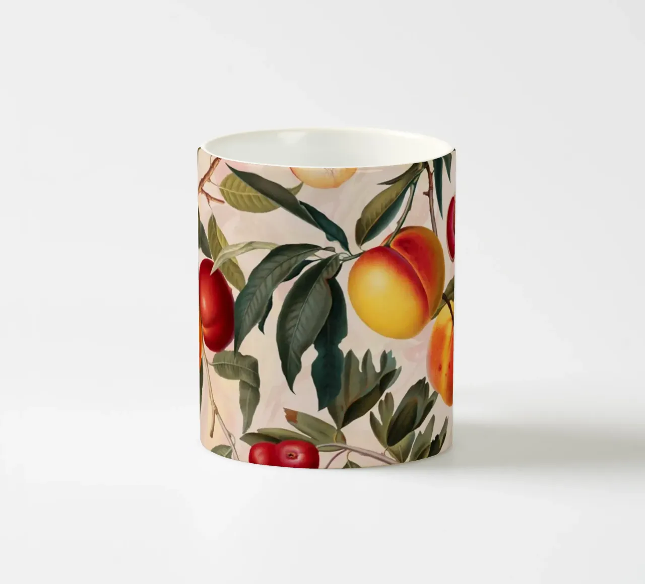 Vintage Fruit Pattern XXIII tazza in ceramica da burcukorkmazyurek