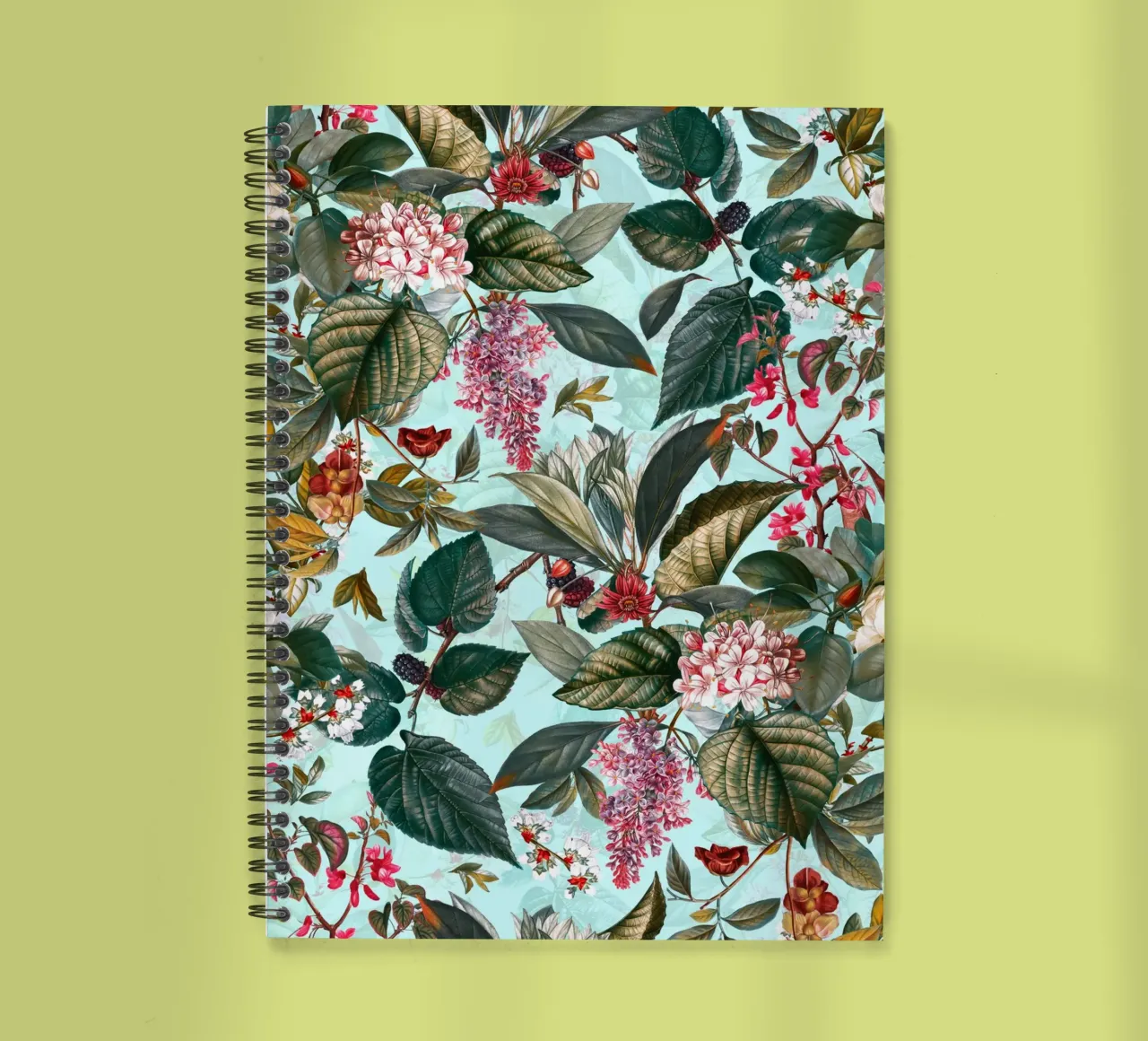 Secret Garden spiral notebook by burcukorkmazyurek