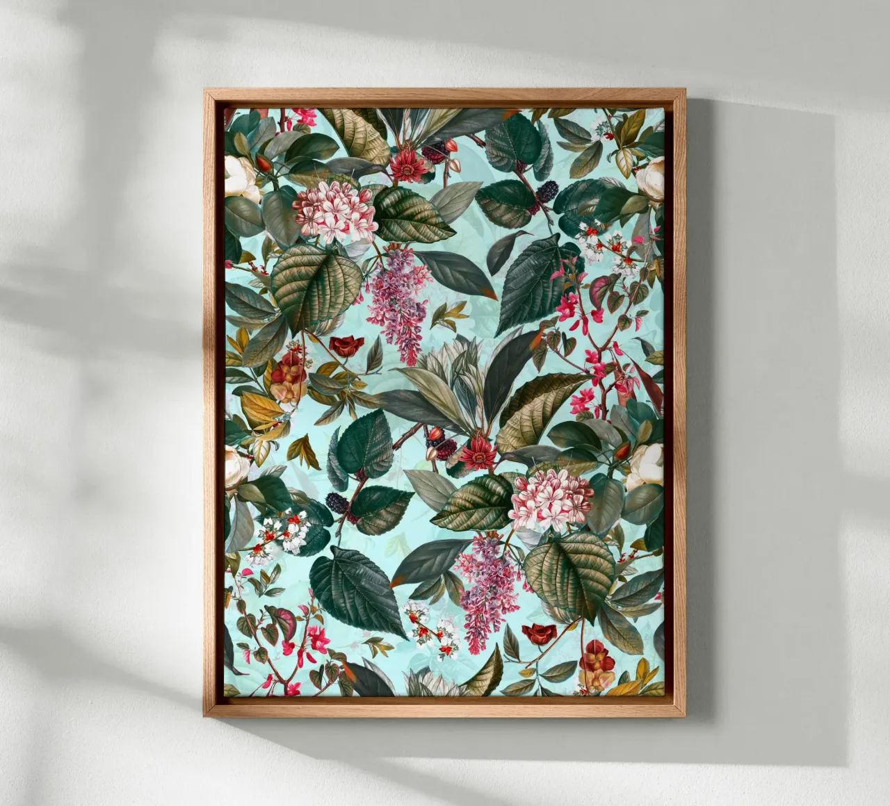 Secret Garden canvas by burcukorkmazyurek