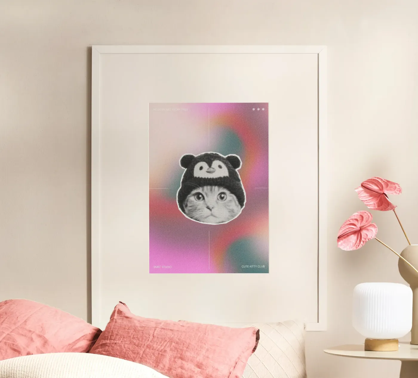 CUTE KITTY CLUB poster da SMRT STUDIO