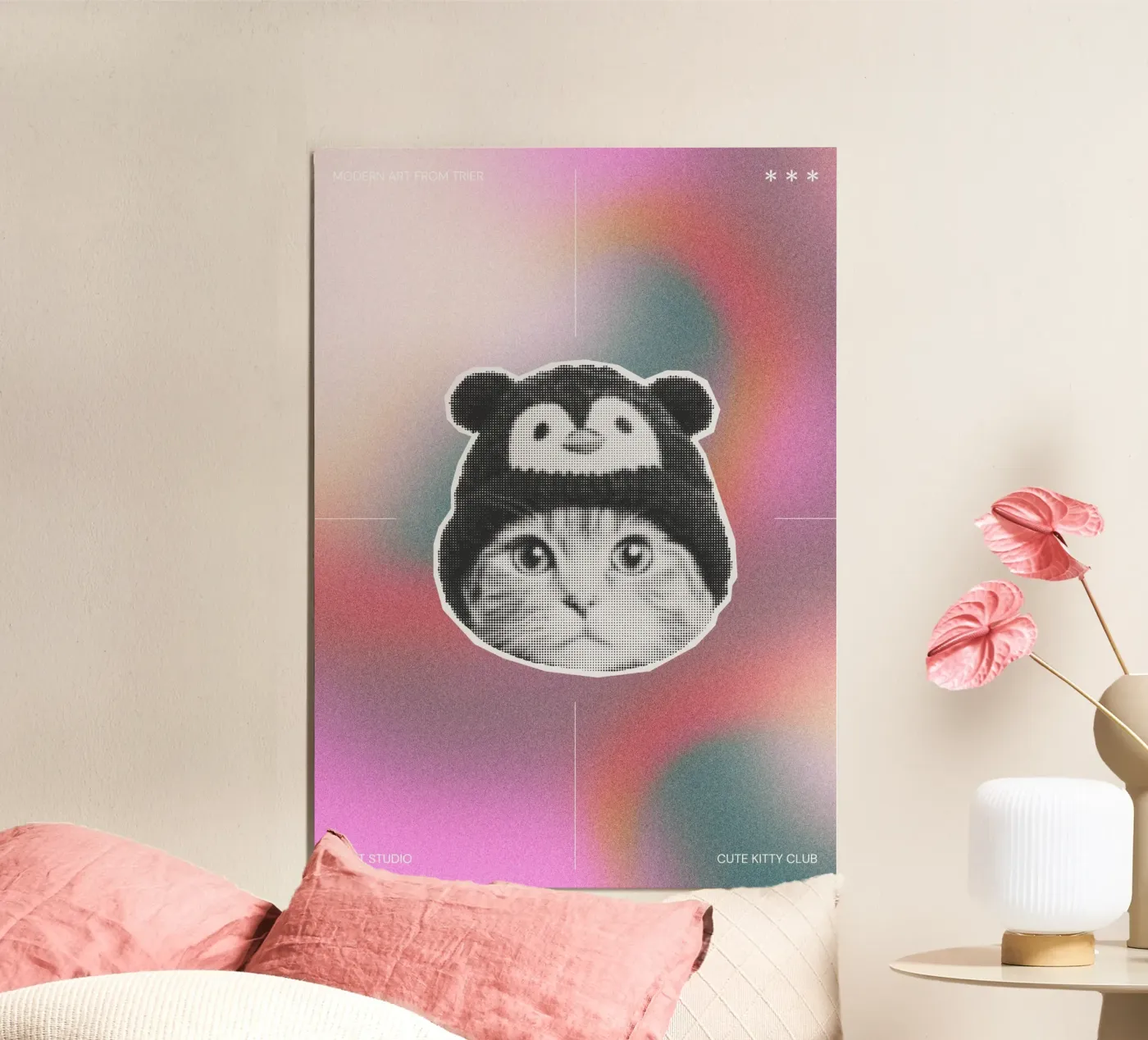 CUTE KITTY CLUB poster da SMRT STUDIO