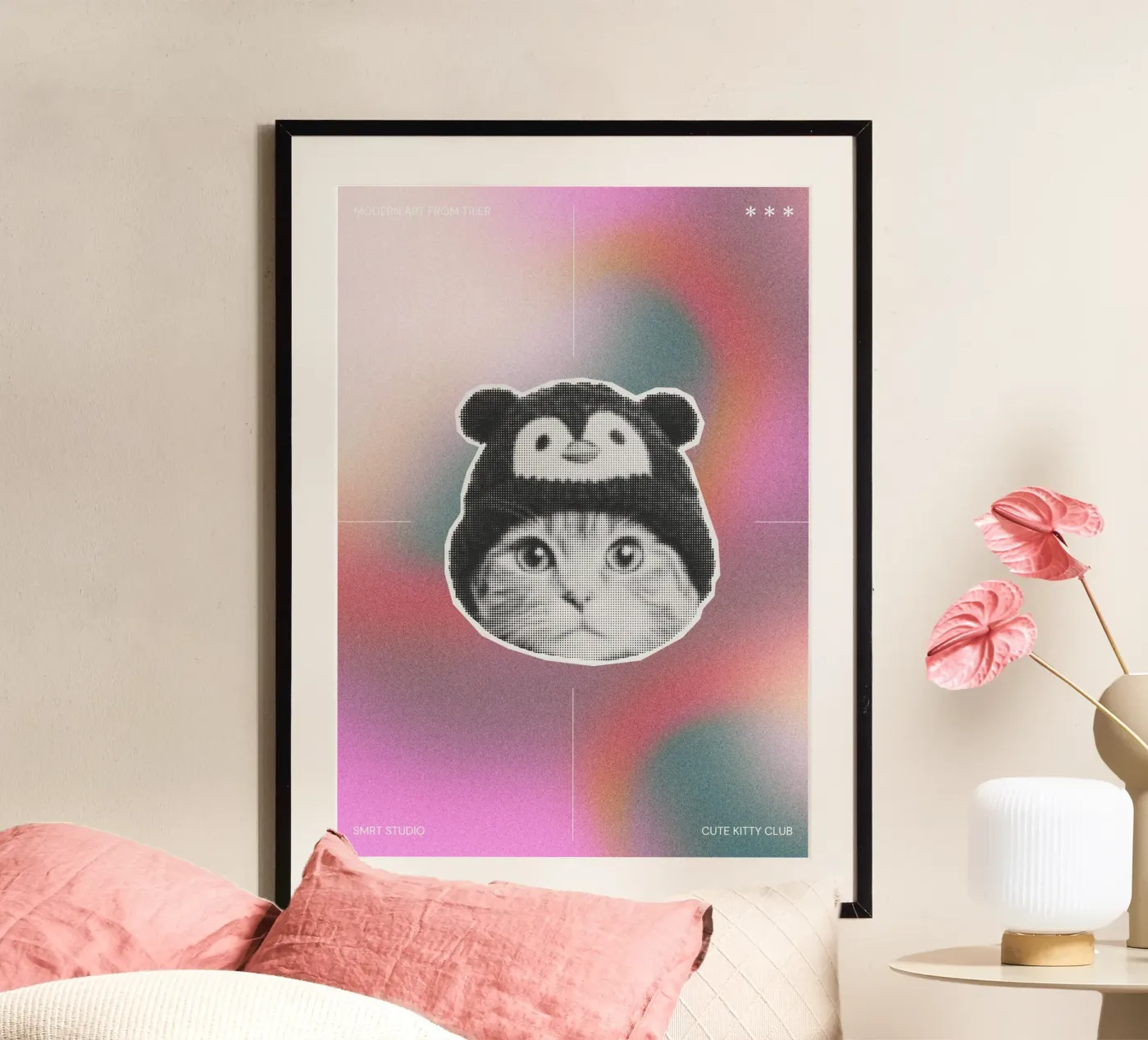 CUTE KITTY CLUB poster da SMRT STUDIO