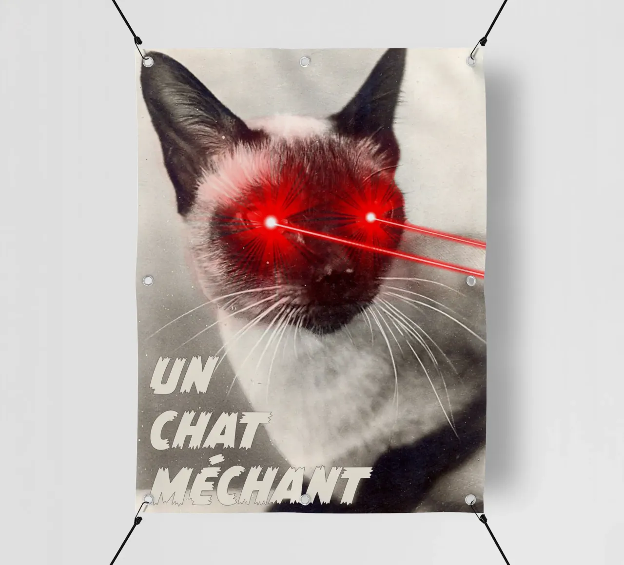 Un Chat Mechant telo in pvc da MsGonzalez