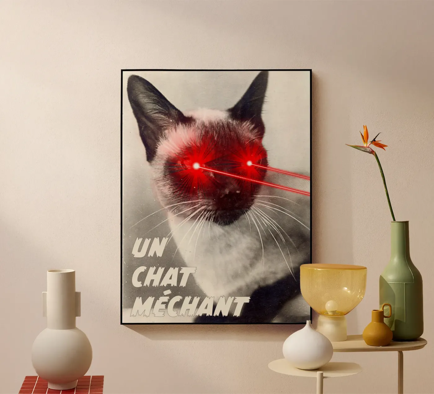 Un Chat Mechant plexiglass da MsGonzalez