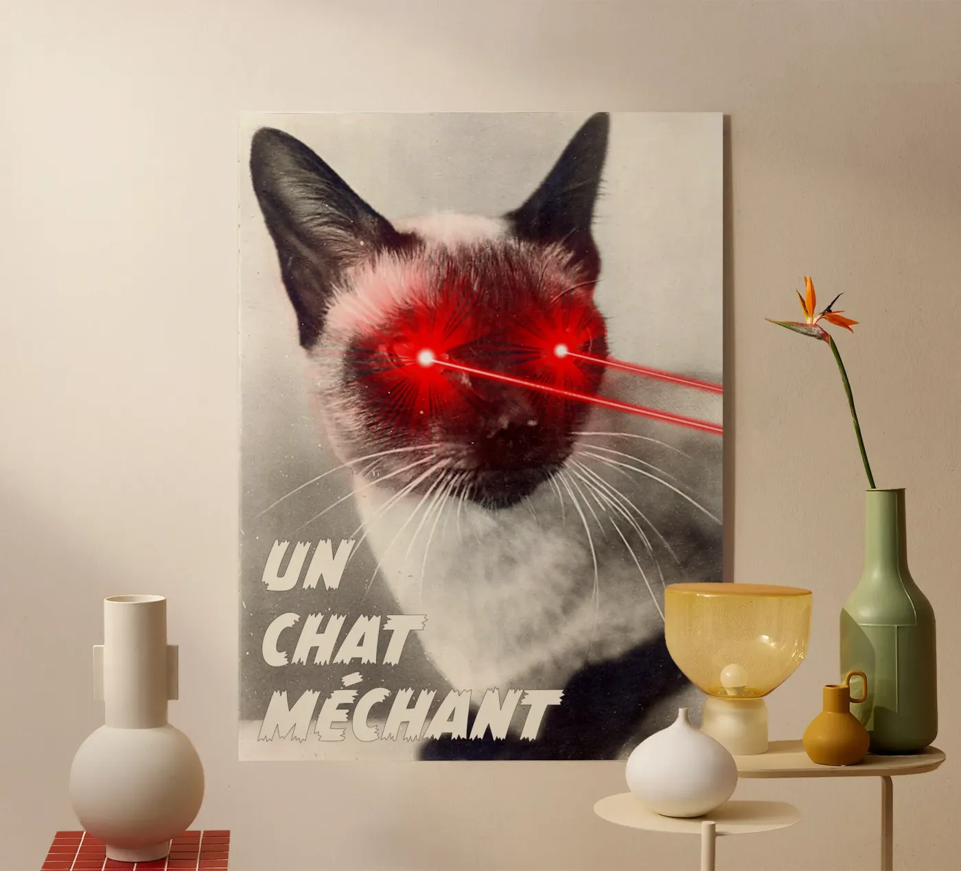 Un Chat Mechant plexiglass da MsGonzalez