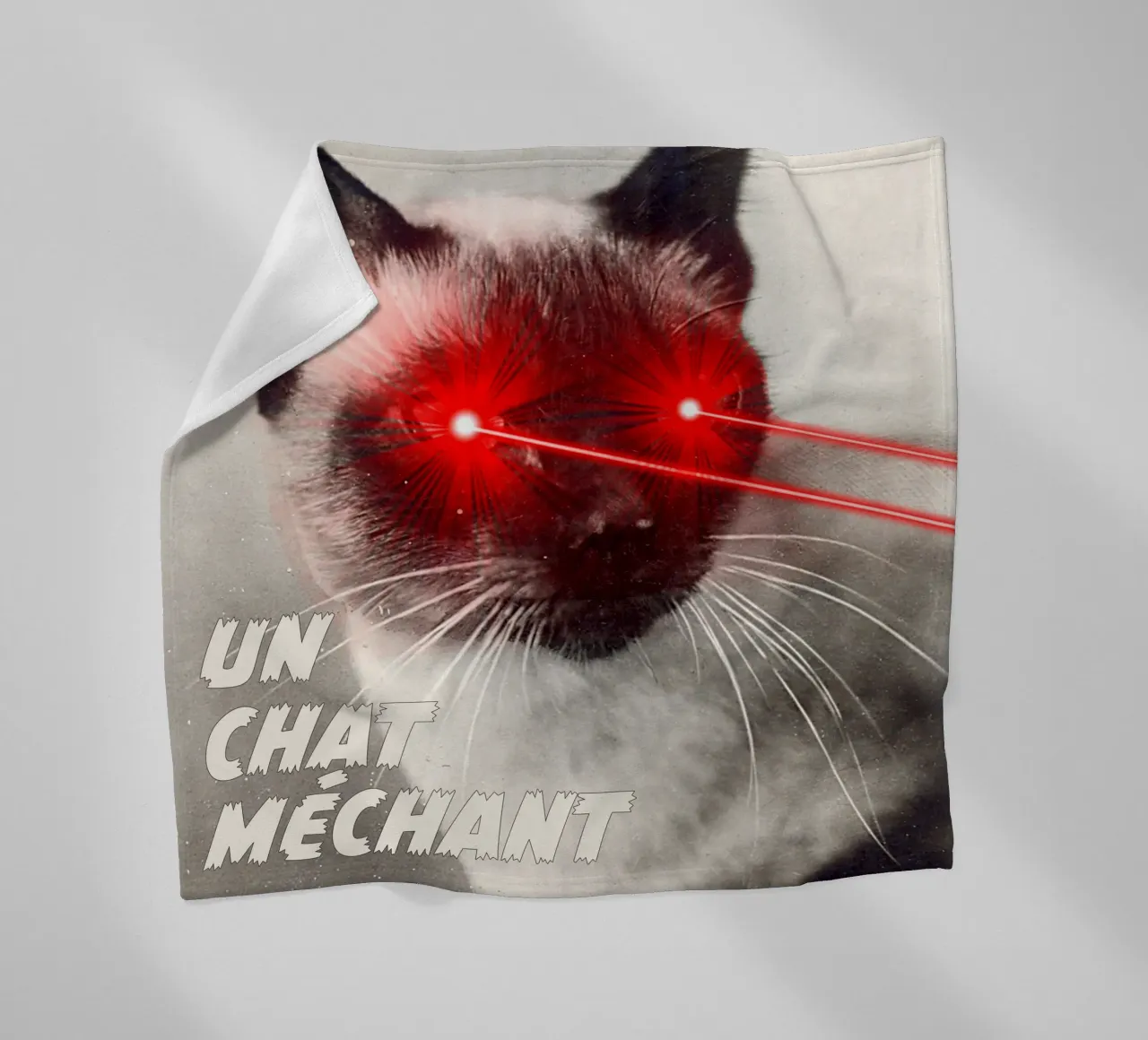 Un Chat Mechant coperta in pile da MsGonzalez