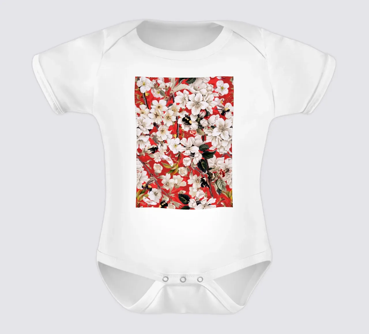 Summer Garden XI body neonato maniche corte da burcukorkmazyurek