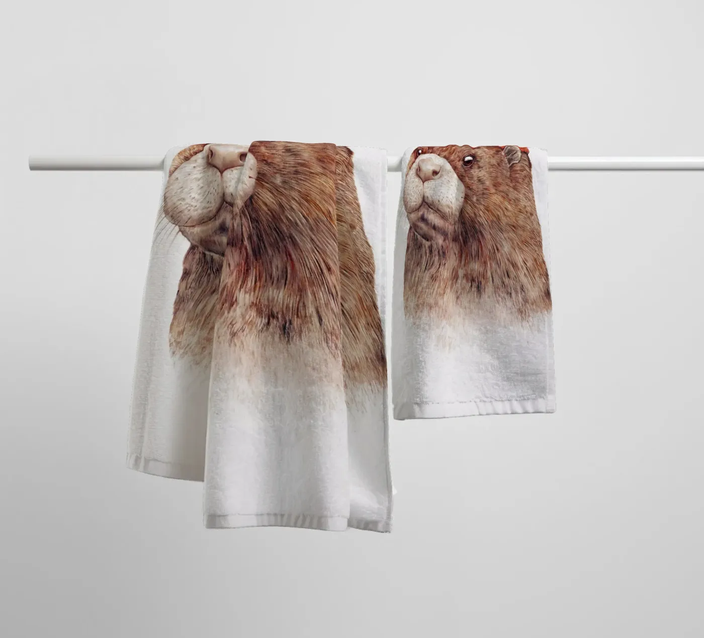 Otter badhanddoek van Animal Crew