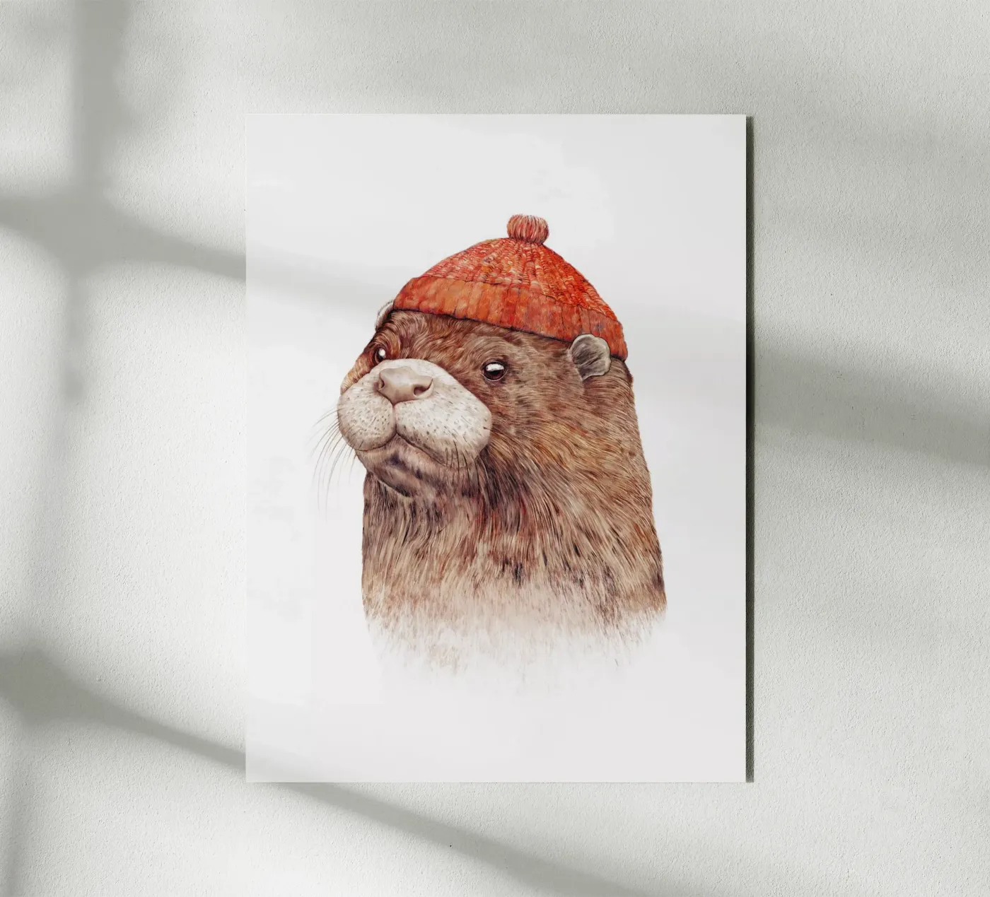 Otter alluminio dibond da Animal Crew