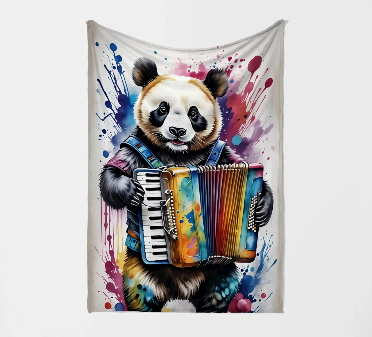Panda accordion music coperta in pile da MakArena