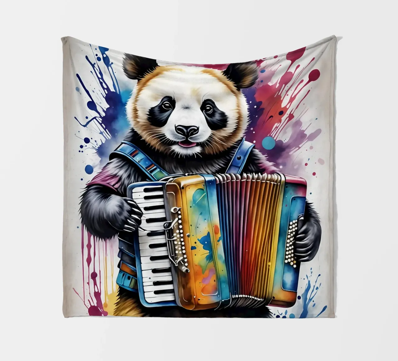 Panda accordion music coperta in pile da MakArena