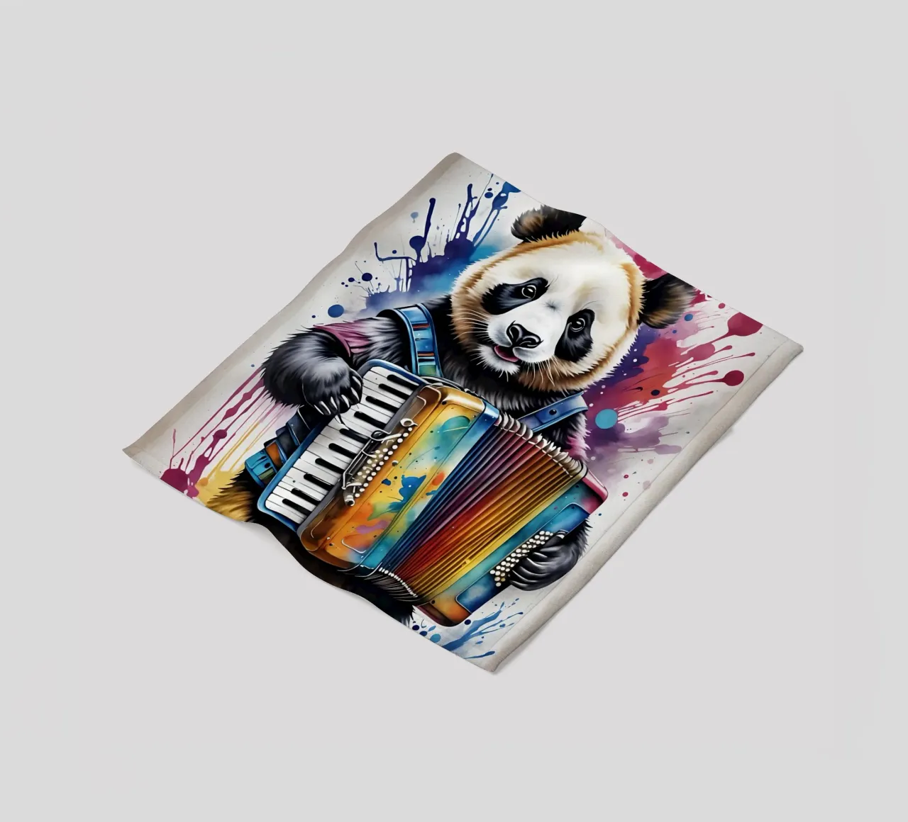 Panda accordion music coperta in pile da MakArena