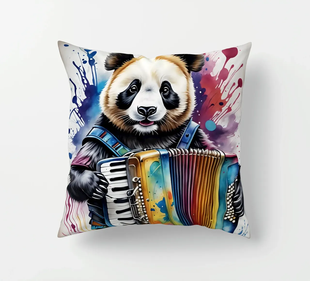 Panda accordion music cuscino da MakArena