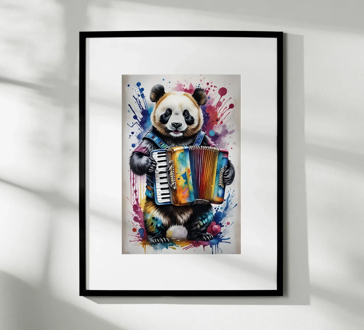 Panda accordion music carta hahnemühle da MakArena