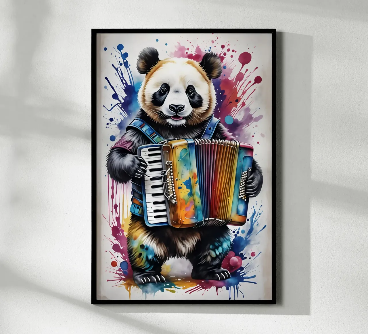 Panda accordion music carta hahnemühle da MakArena