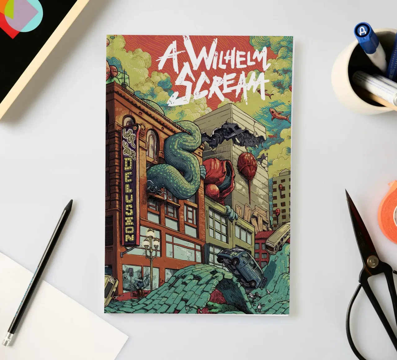 the new A Wilhelm Scream notebook by martina