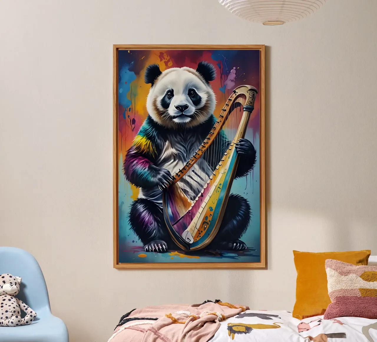 Panda e arpa pannello forex da MakArena