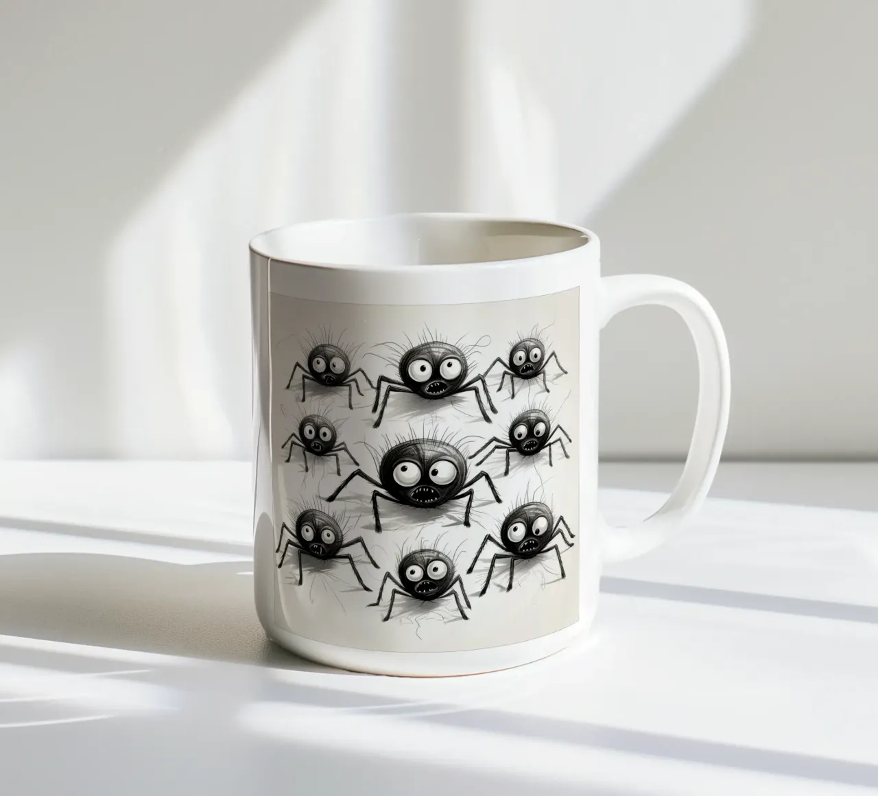 Gang di ragni retrò tazza in ceramica da Funny Animals