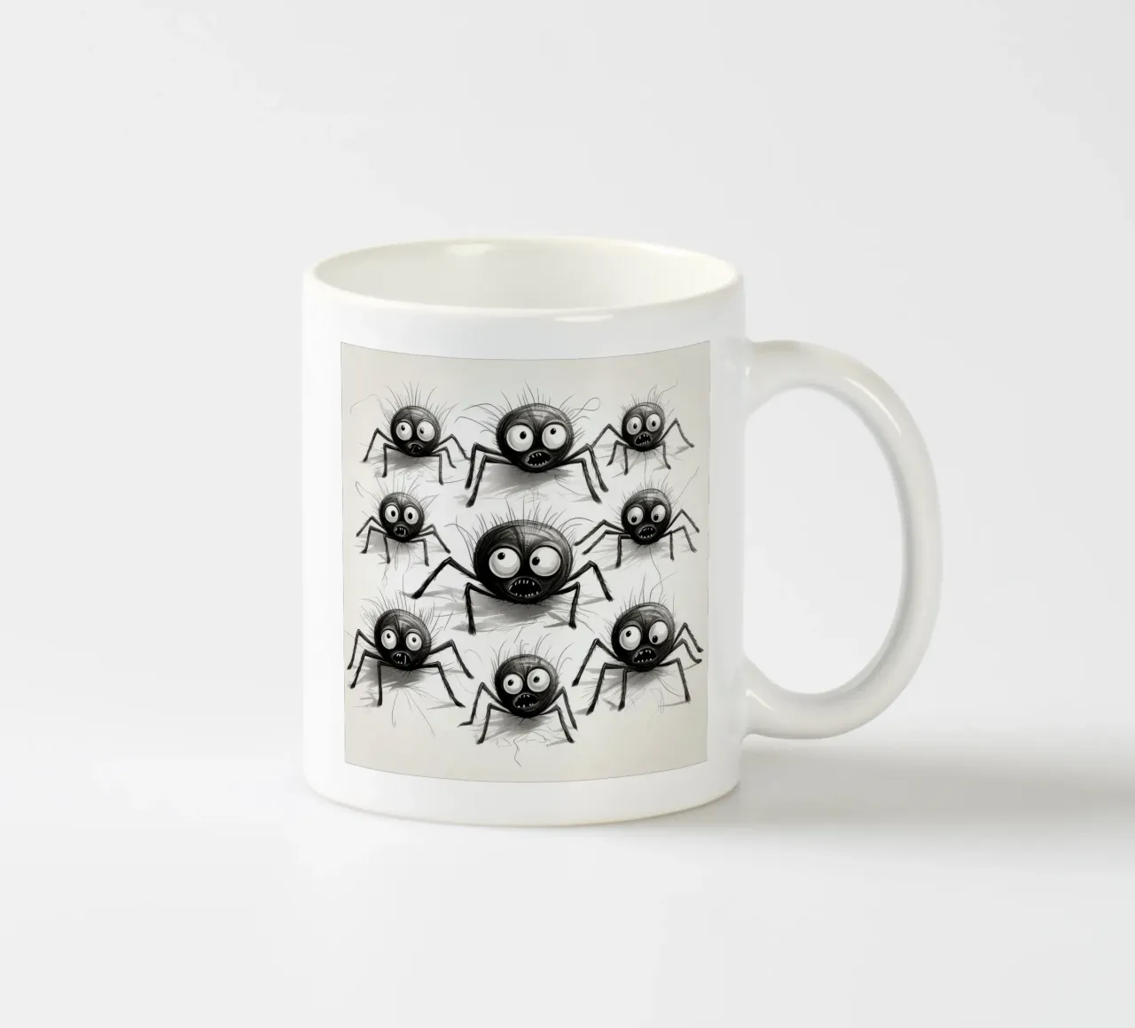 Gang di ragni retrò tazza in ceramica da Funny Animals
