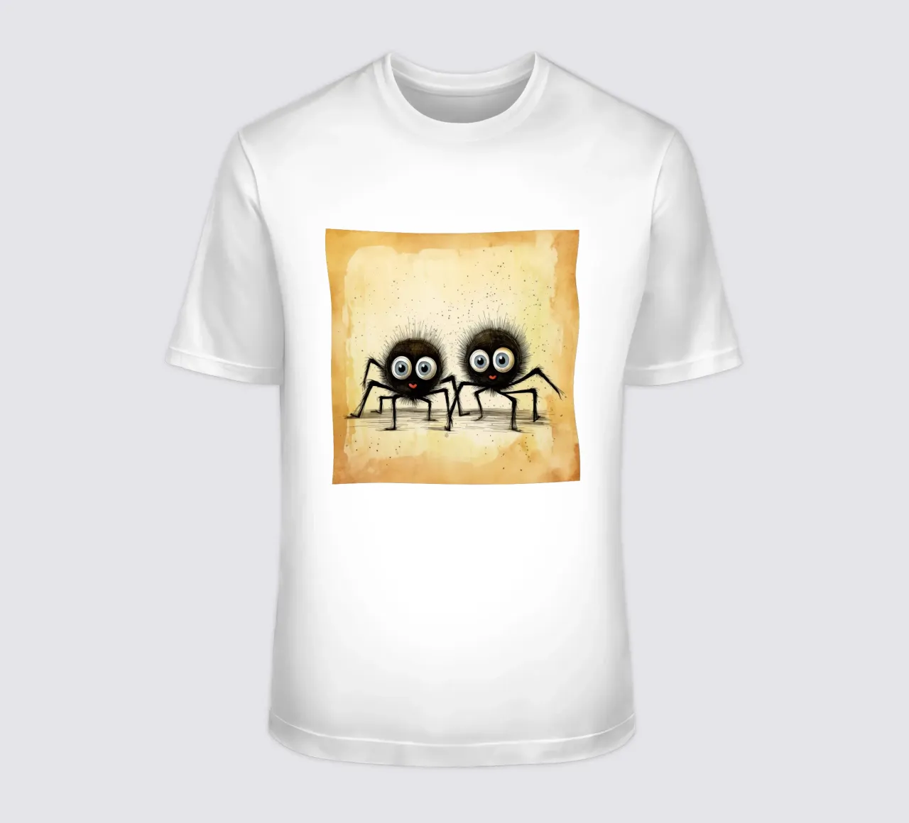 Duo di ragni retrò t-shirt da Funny Animals