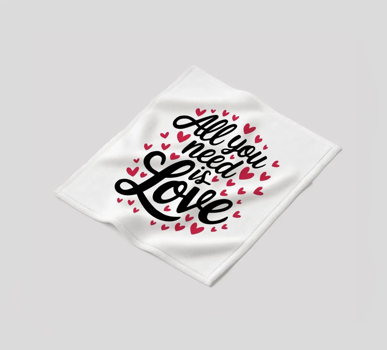 All you need is love coperta in pile da RB-Quotes