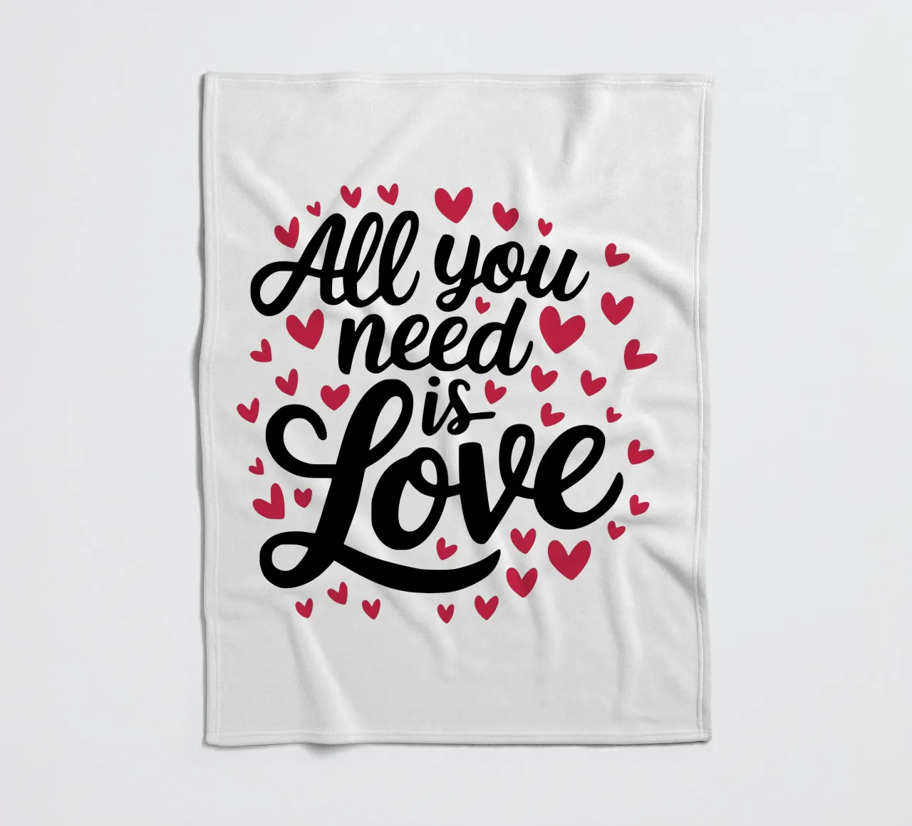 All you need is love coperta in pile da RB-Quotes
