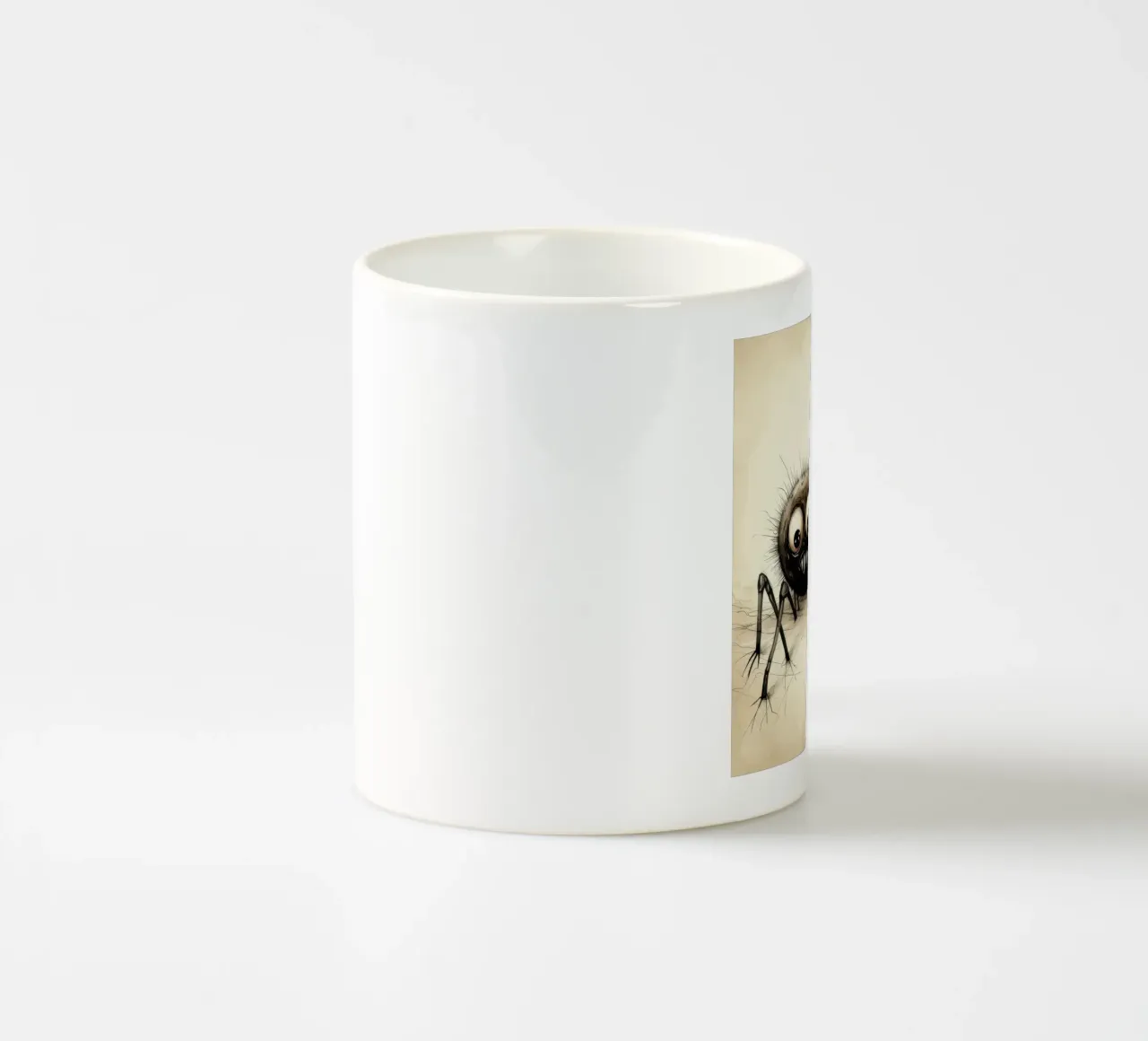 Duo di ragni retrò tazza in ceramica da Funny Animals