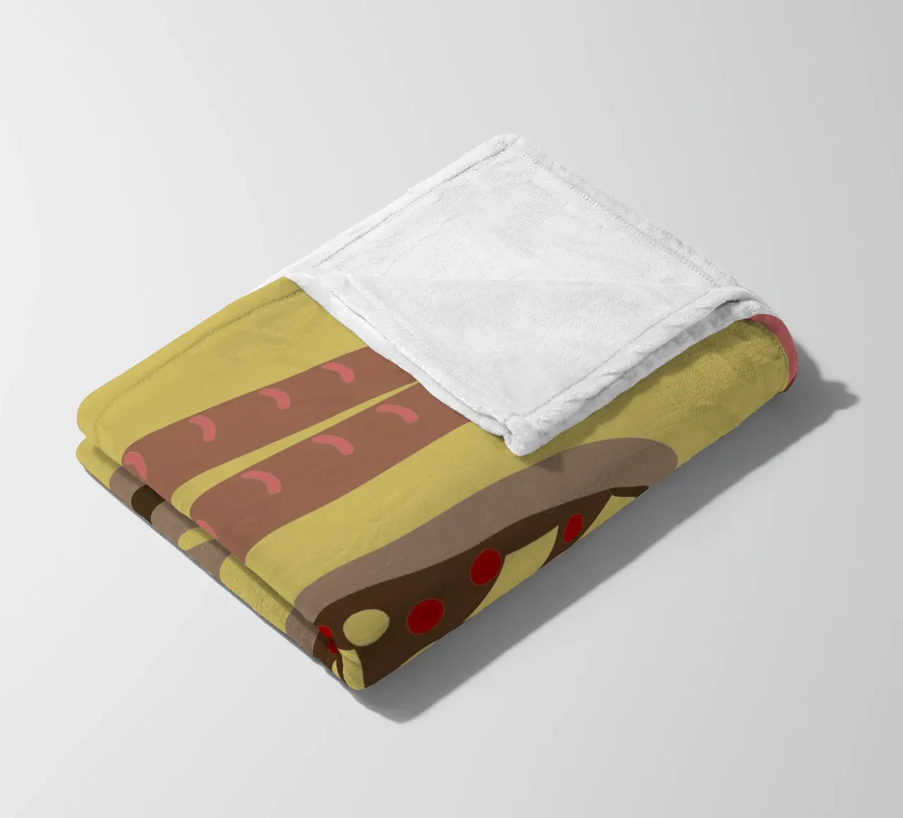 Salsiccia e pizza coperta in pile da TRENDY POSTER SHOP