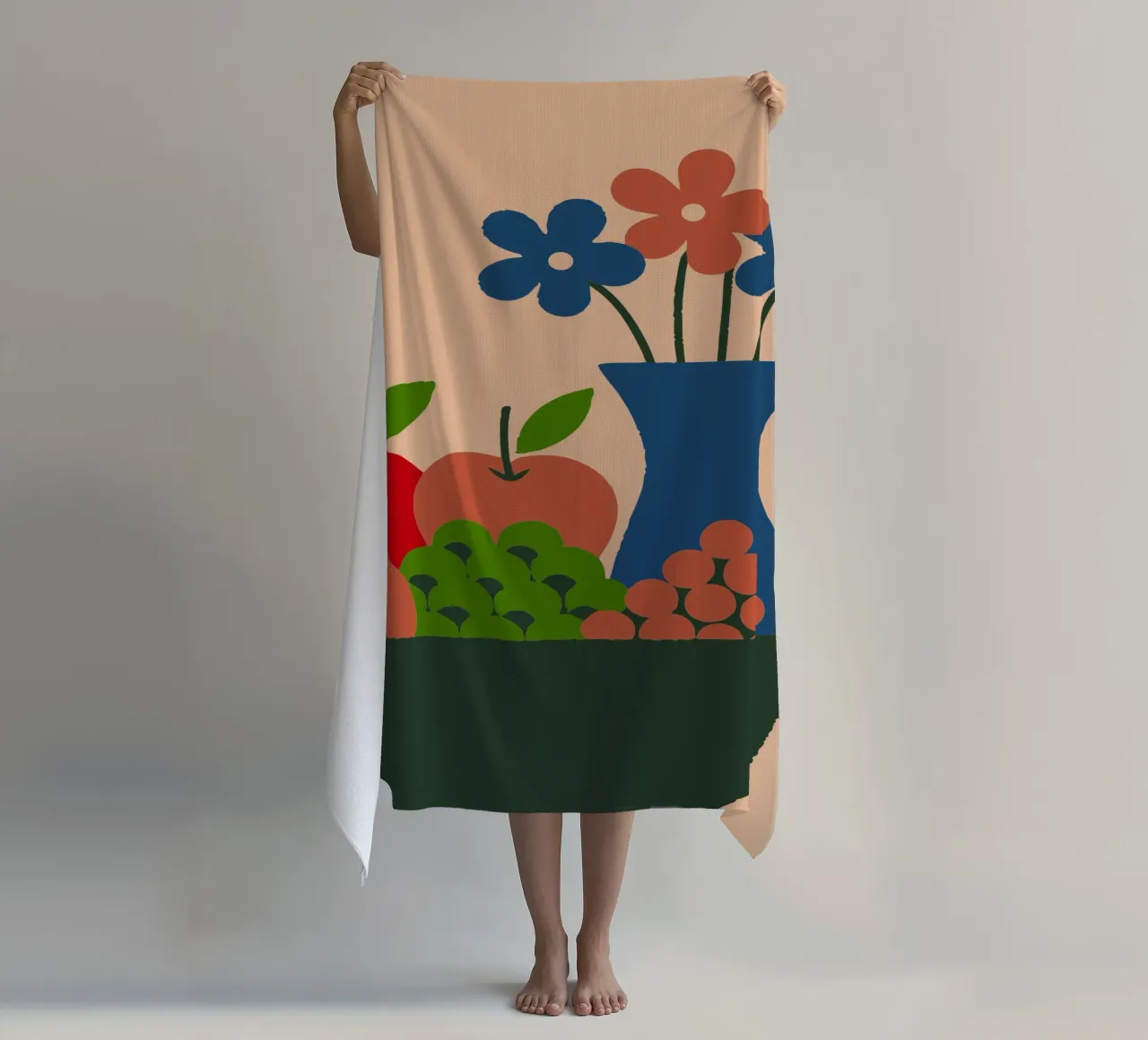 Frutti e fiori telo mare da TRENDY POSTER SHOP