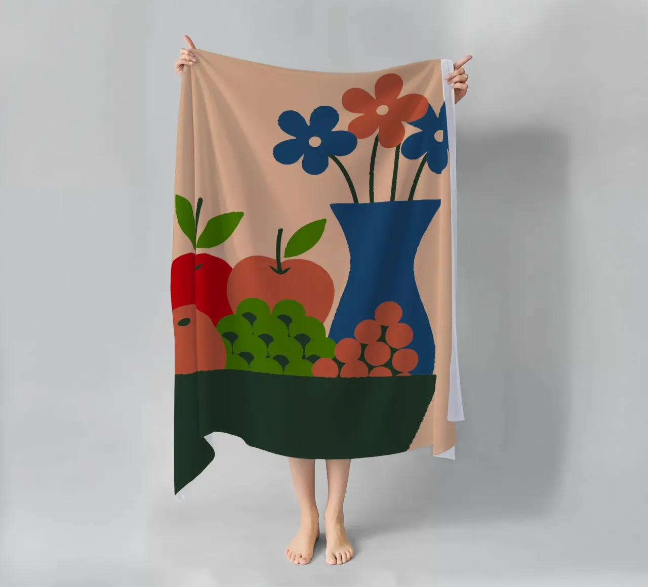 Frutti e fiori telo mare da TRENDY POSTER SHOP